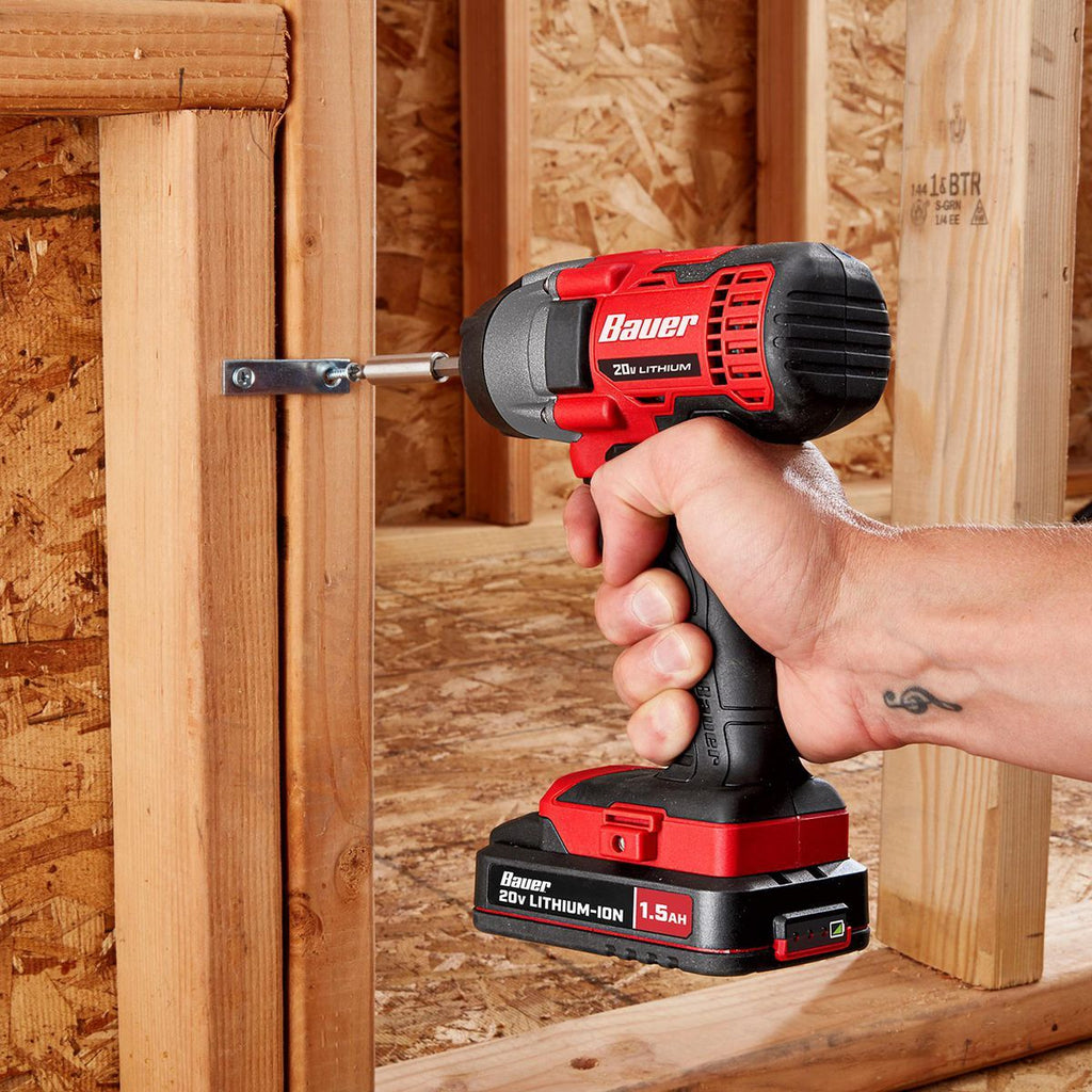 20V Cordless Drill and Impact Driver Kit with 2 Batteries and Charger O29680