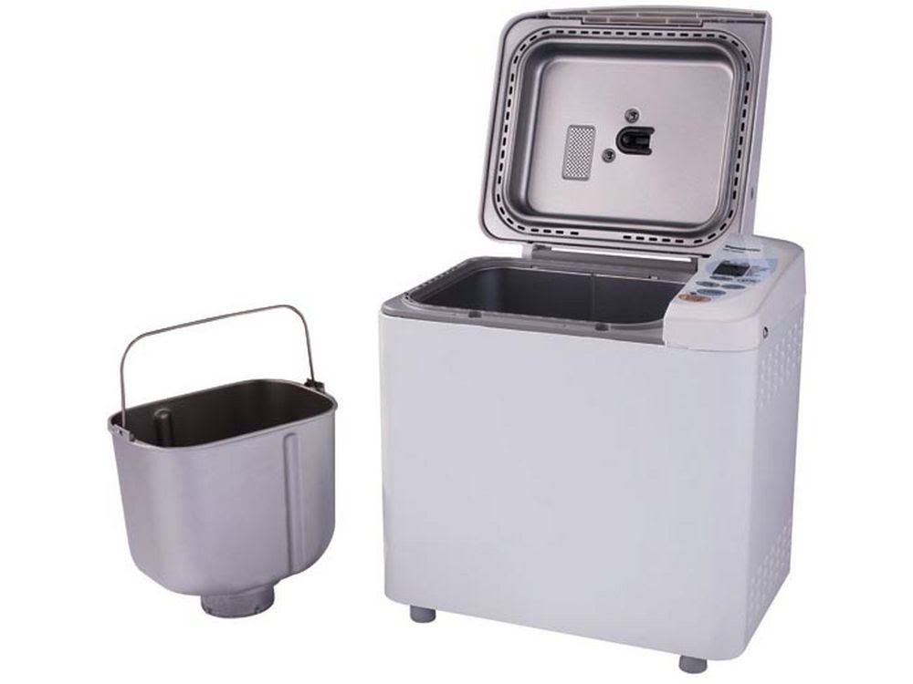 White Automatic Bread Maker with Yeast Dispenser, 550W Z962743