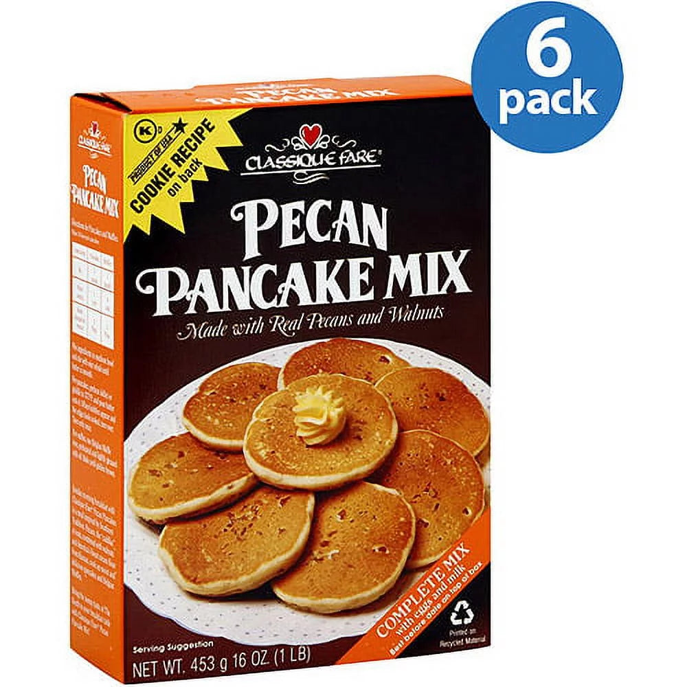 16 oz Pecan Pancake Mix (Pack of 6) B4632