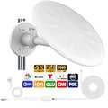 Outdoor TV Antenna, 720° Long Range Omni Directional Reception Digital HD Antenna with Super Signal Booster, 35ft HDTV Cable R363959