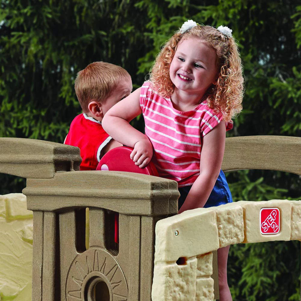 Woodland Climber Outdoor Activity Center with Slide A41619