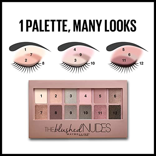 12 Pigmented Matte & Shimmer Eyeshadow Palette E4062