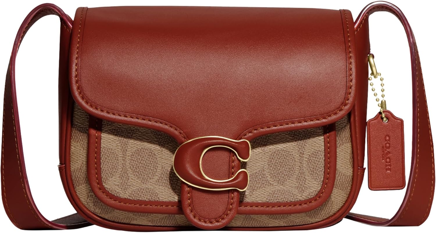 Tan Rust Coated Canvas Messenger X2283