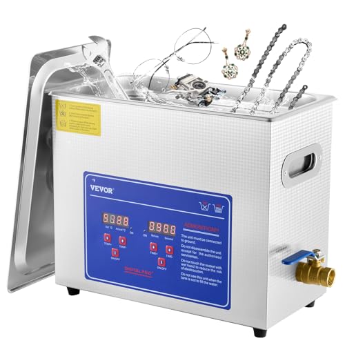 Ultrasonic Cleaner, Stainless Steel, 3L R387