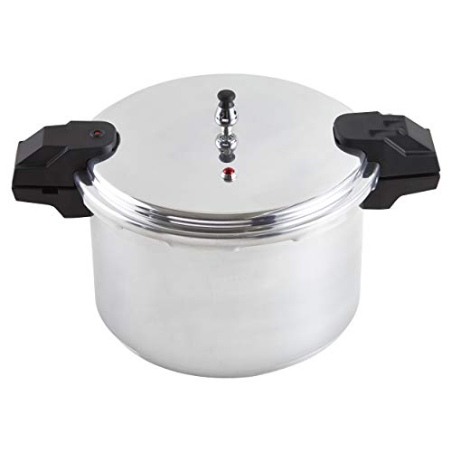 16-Quart Silver Aluminum Pressure Cooker O939446