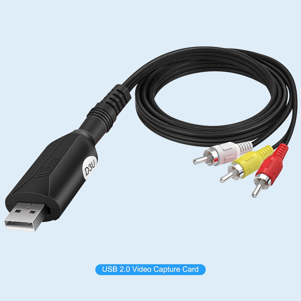 USB 2.0 AV RCA Video Audio Capture Card Adapter M984