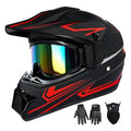 Kids Motocross Helmet with Goggles Gloves Mask N251870