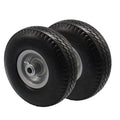4.10/3.50-4" Flat Free Utility Tire on Wheel with 3.5" Centered Hub F287295