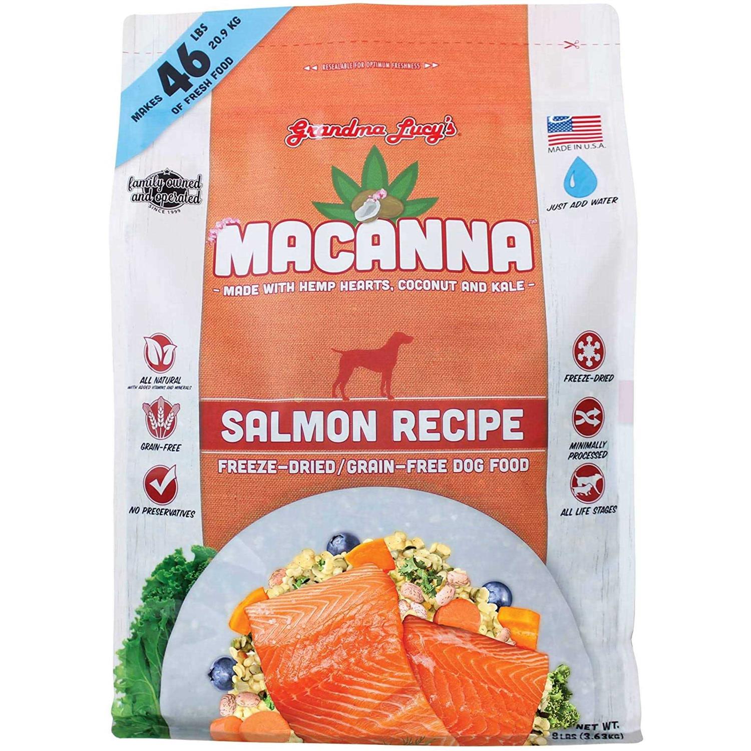 Grain Free Salmon Freeze Dried Dog Food M958