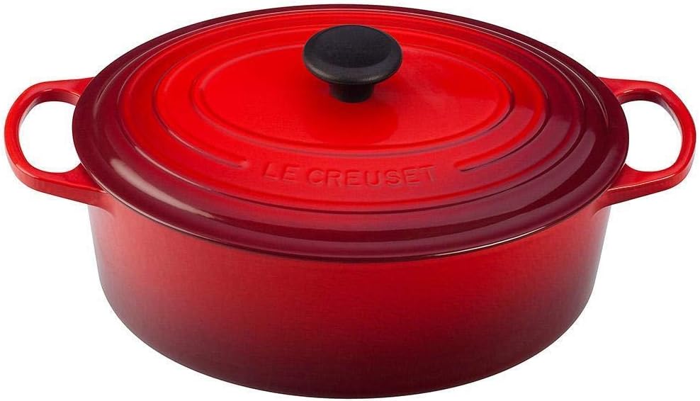 Enameled Cast Iron Oval Dutch Oven, 6.75 qt. C899161