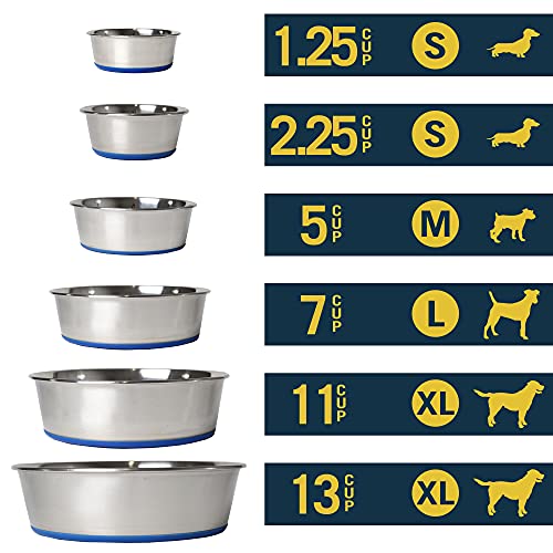 Stainless Steel Dog Bowl - 8 CUP Q3006