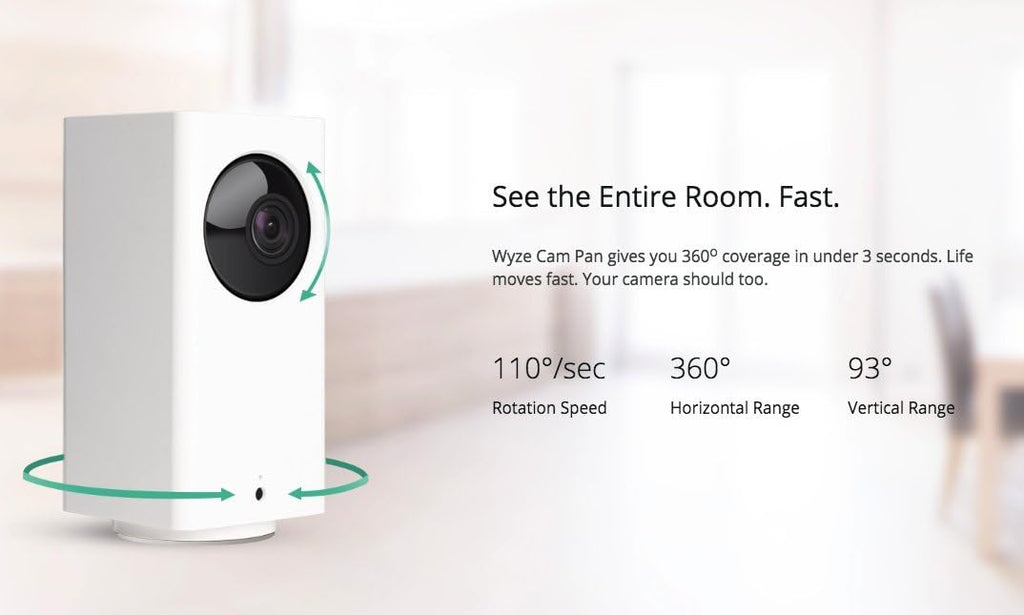 White 1080p Pan/Tilt/Zoom Wi-Fi Indoor Camera with Night Vision, 2-Way Audio, Pack of 2 I501