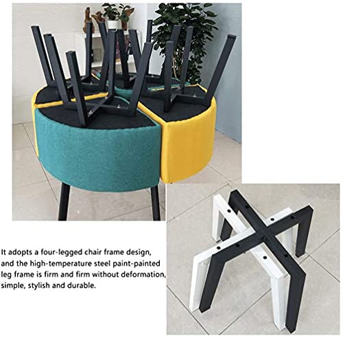 White 80cm Round Table with 4 PU Leather Chairs P235773