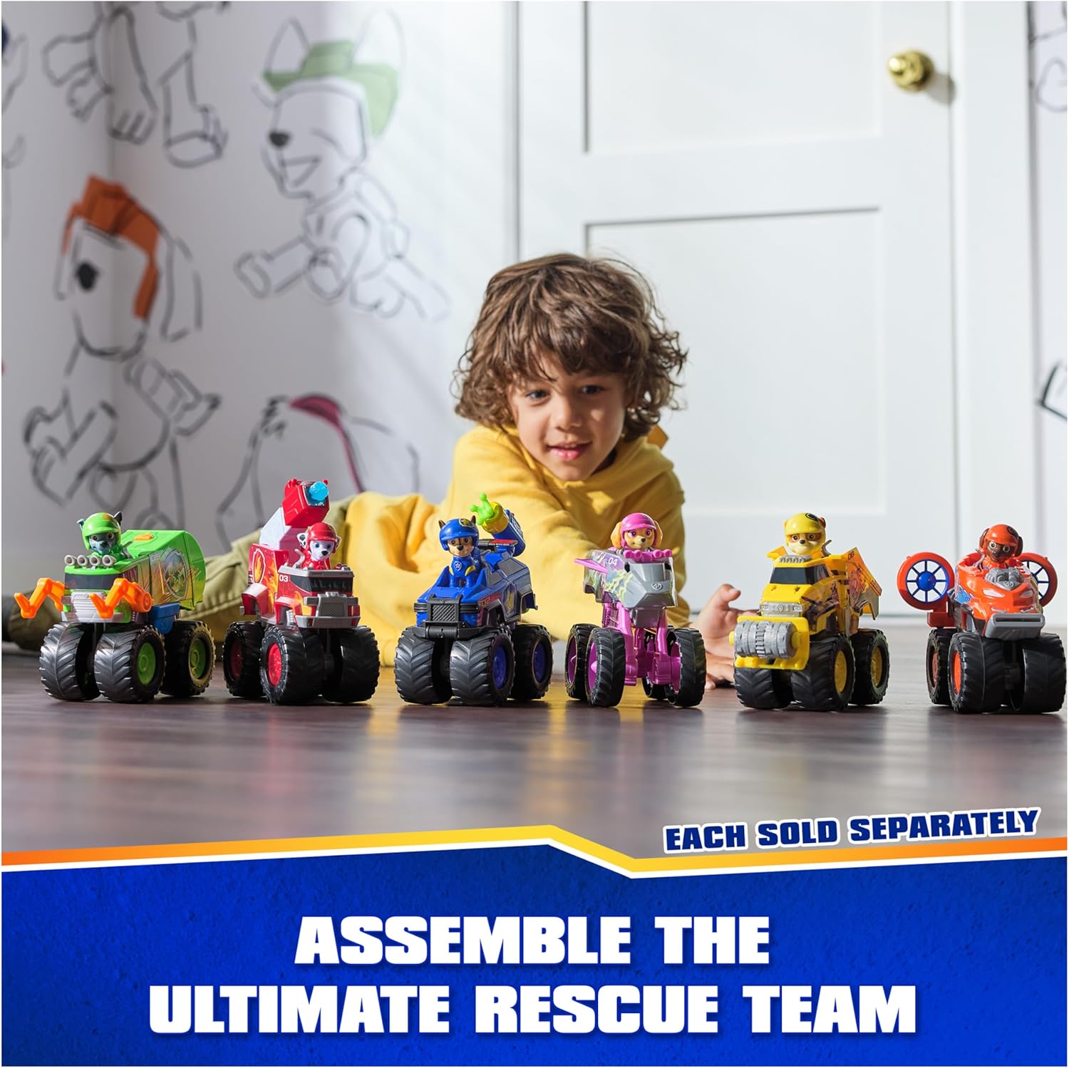 Paw Patrol Rubble’s Bulldozer Toy Truck with Vehicle Transformation and Collectible Action Figure J34095