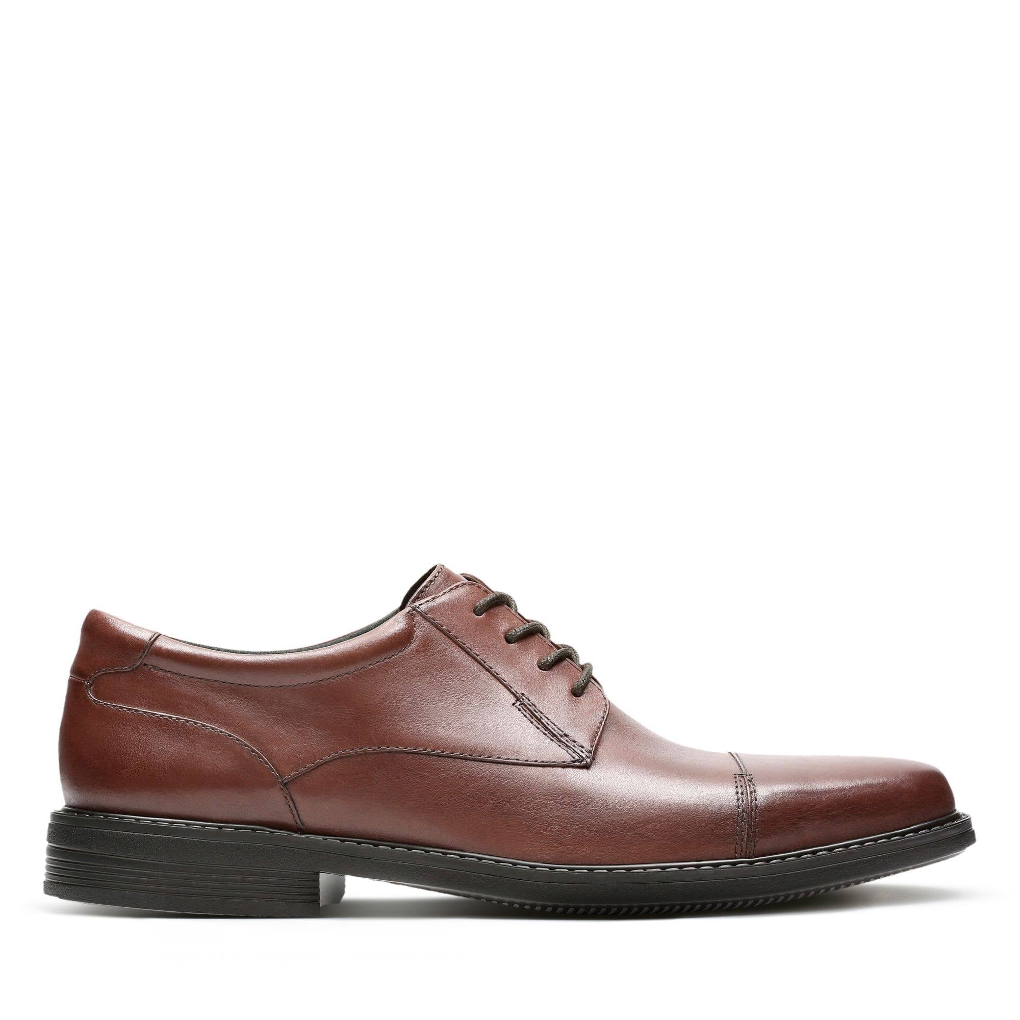 Brown Cap Toe Shoes T953