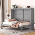 Gray Full Size Murphy Bed N6844