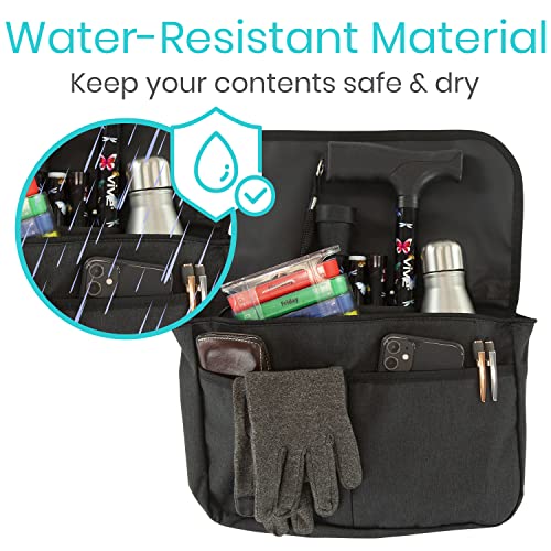 Wheelchair Carry Bag Arm Rest Pouch Side Storage Organizer L225899