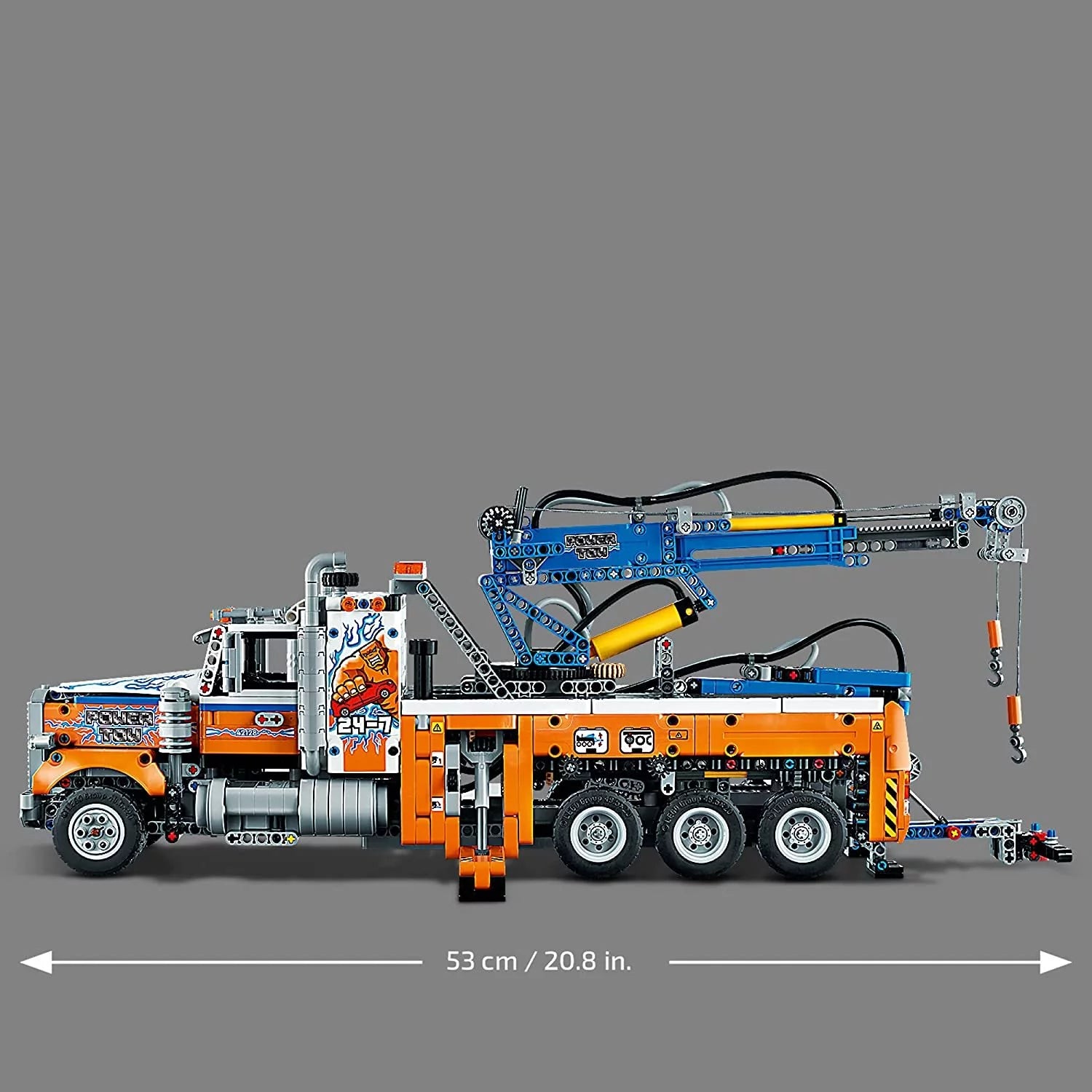 Heavy-Duty Tow Truck with Crane Q6858