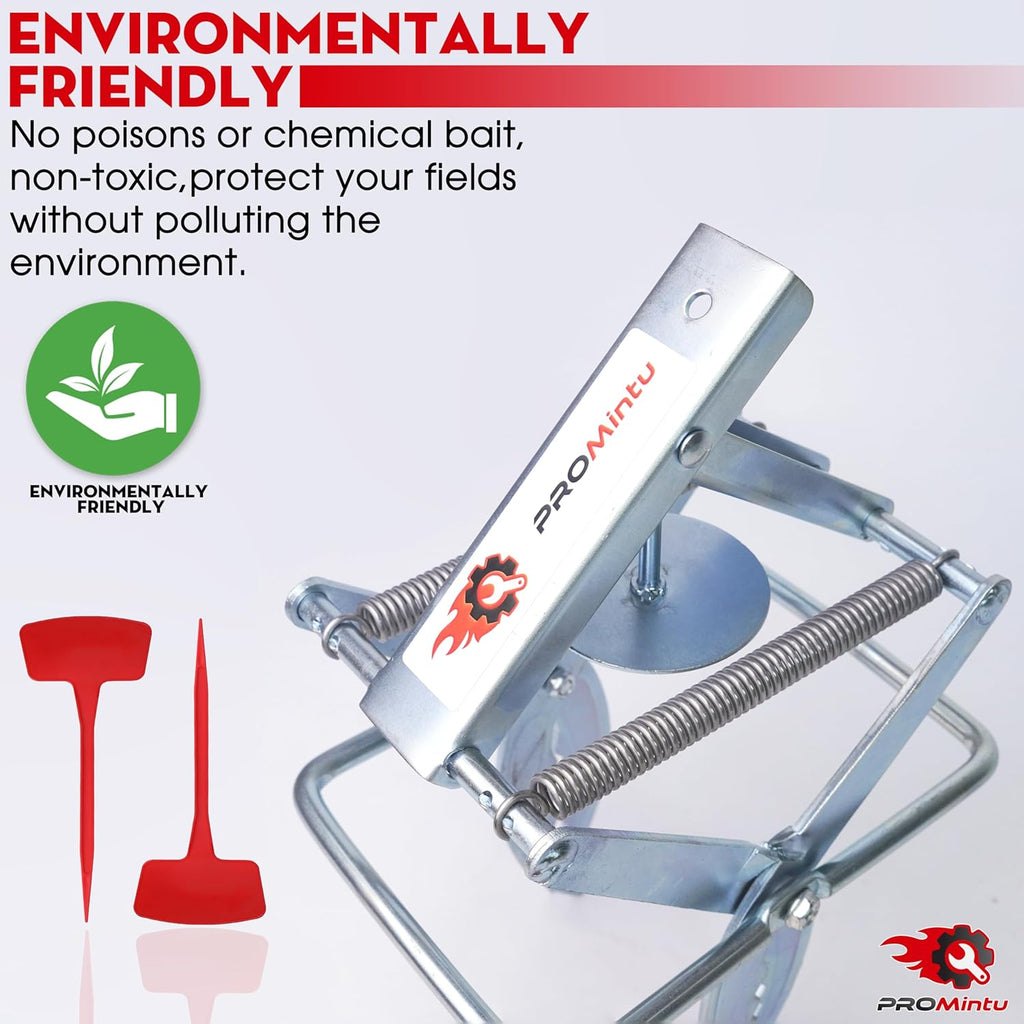 Set 2 Pcs Steel Mole Scissor Trap J381708