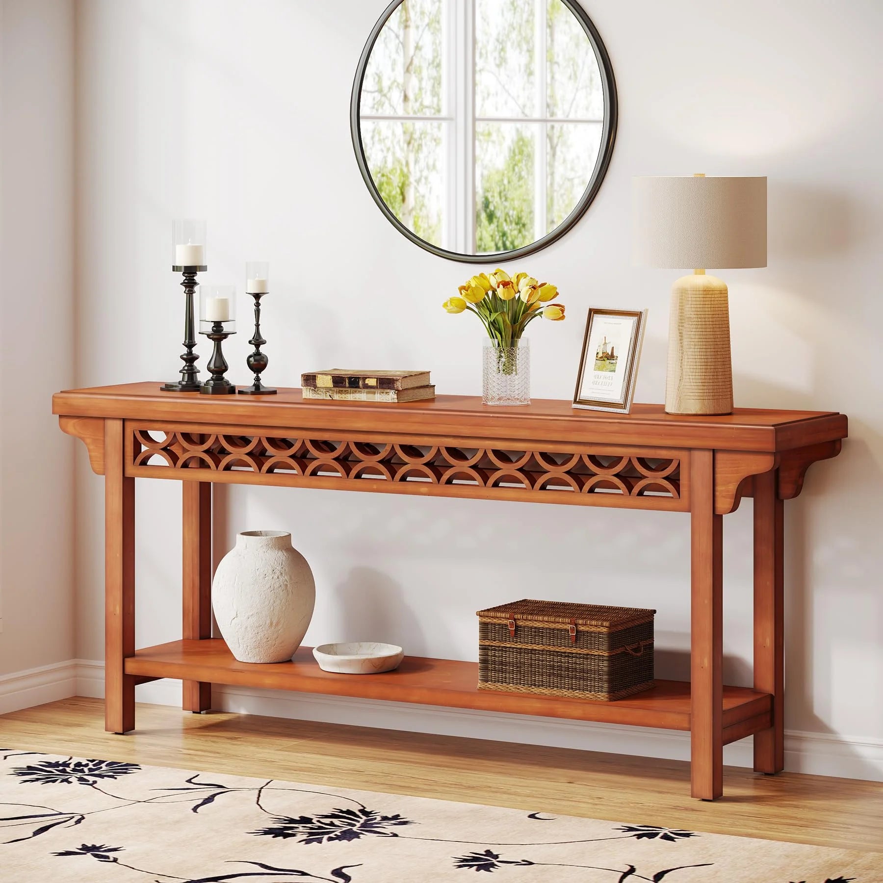 70.8 inch Solid Wood Console Table P24422