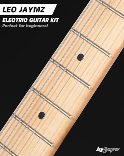 39" Full Size ST Style Electric Guitar Starter Kit with SSH Pickup, 5W Portable Amp, Tuner, Gig Bag, Strap & Accessories V194988