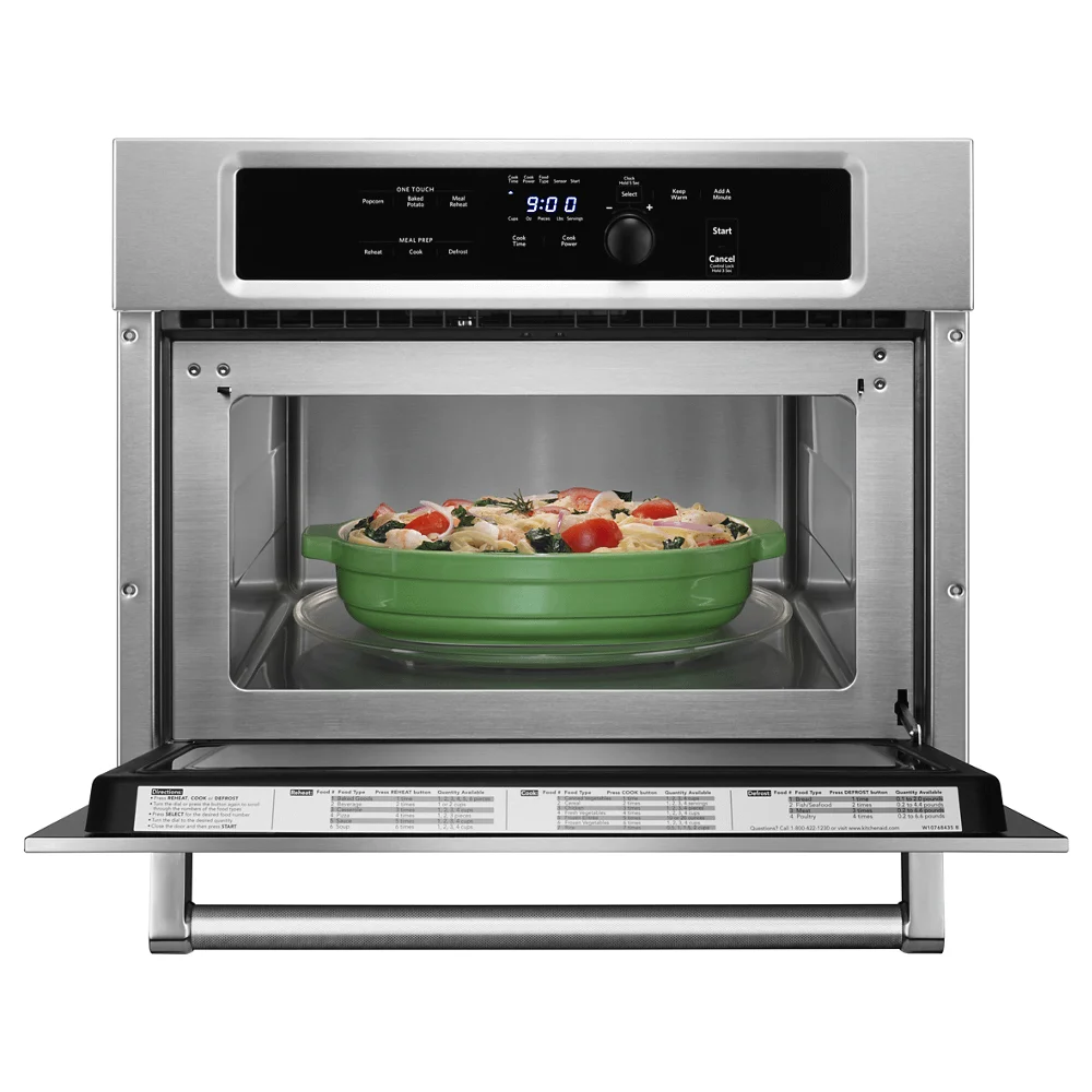 24" Wide 1.4 Cu. Ft. Built-In Microwave - Stainless Steel J1200
