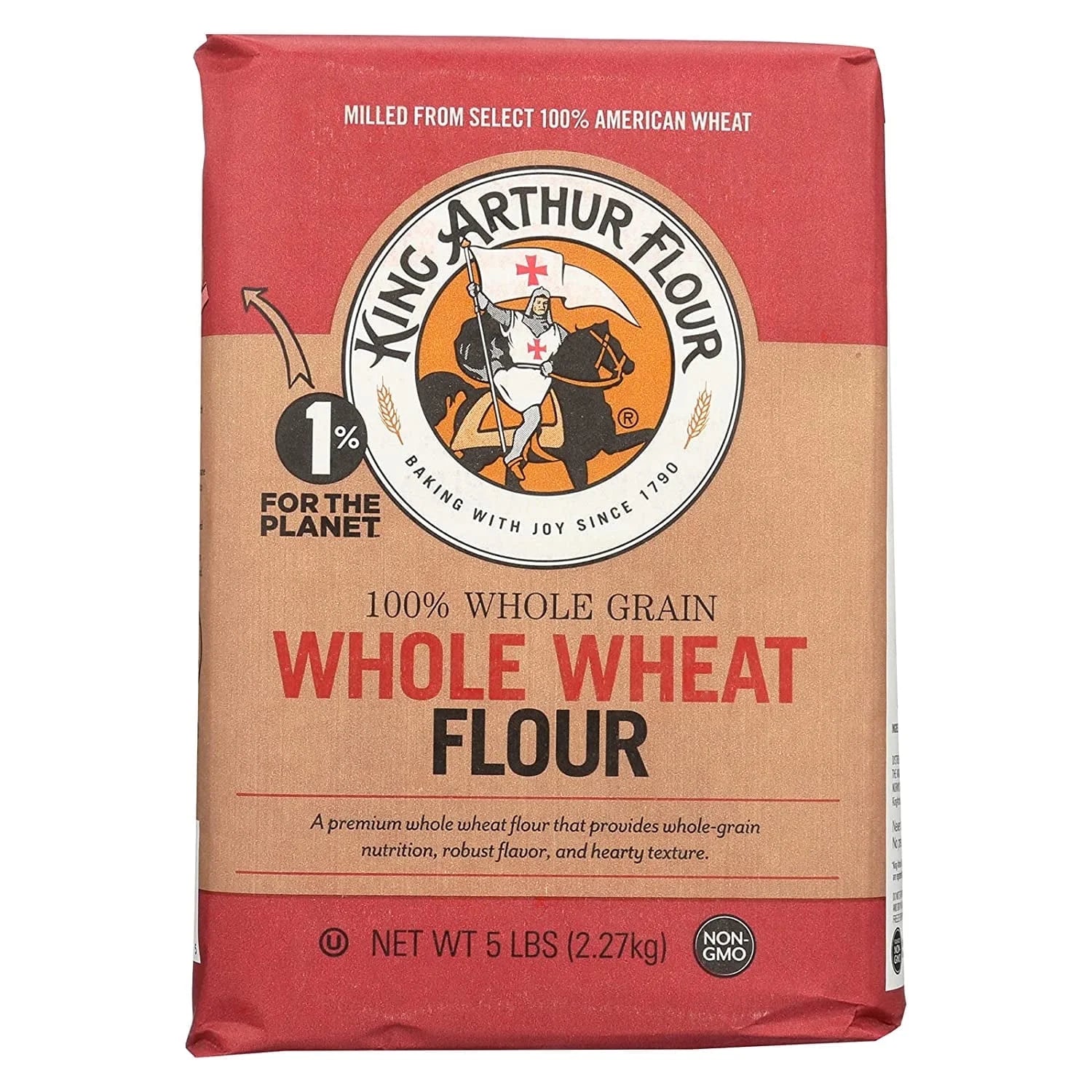Traditional Whole Wheat Flour 5 lbs Pack of 4 Y886922