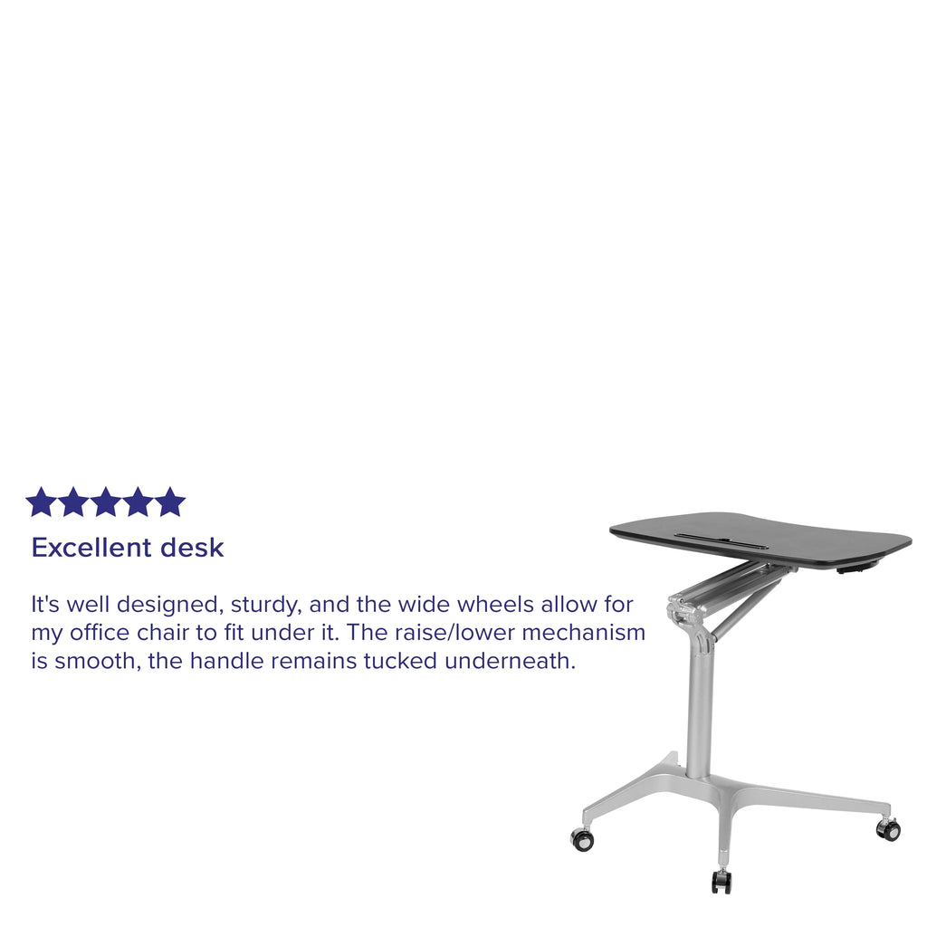 Black Ergonomic Standing Desk C196