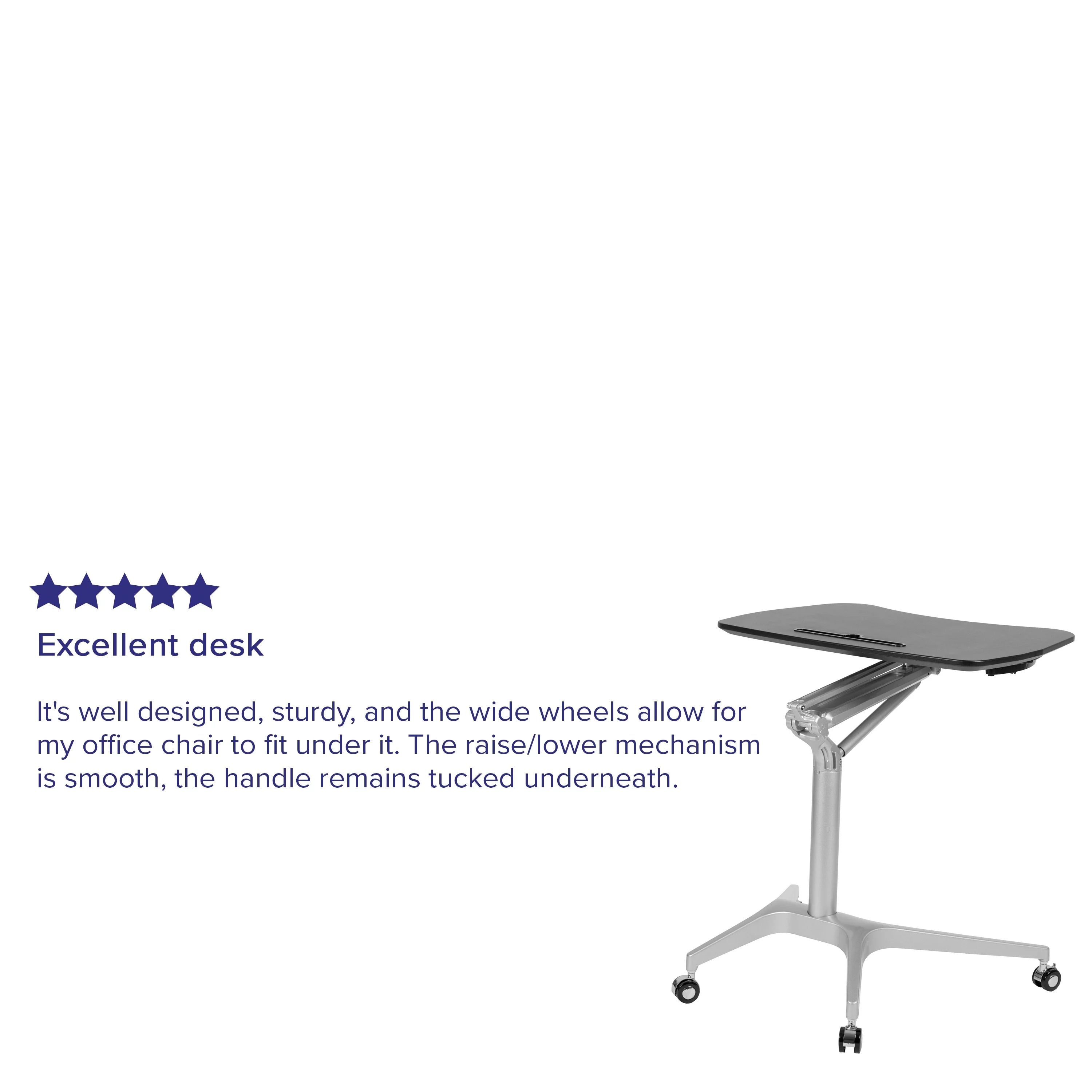 Black Ergonomic Standing Desk C196