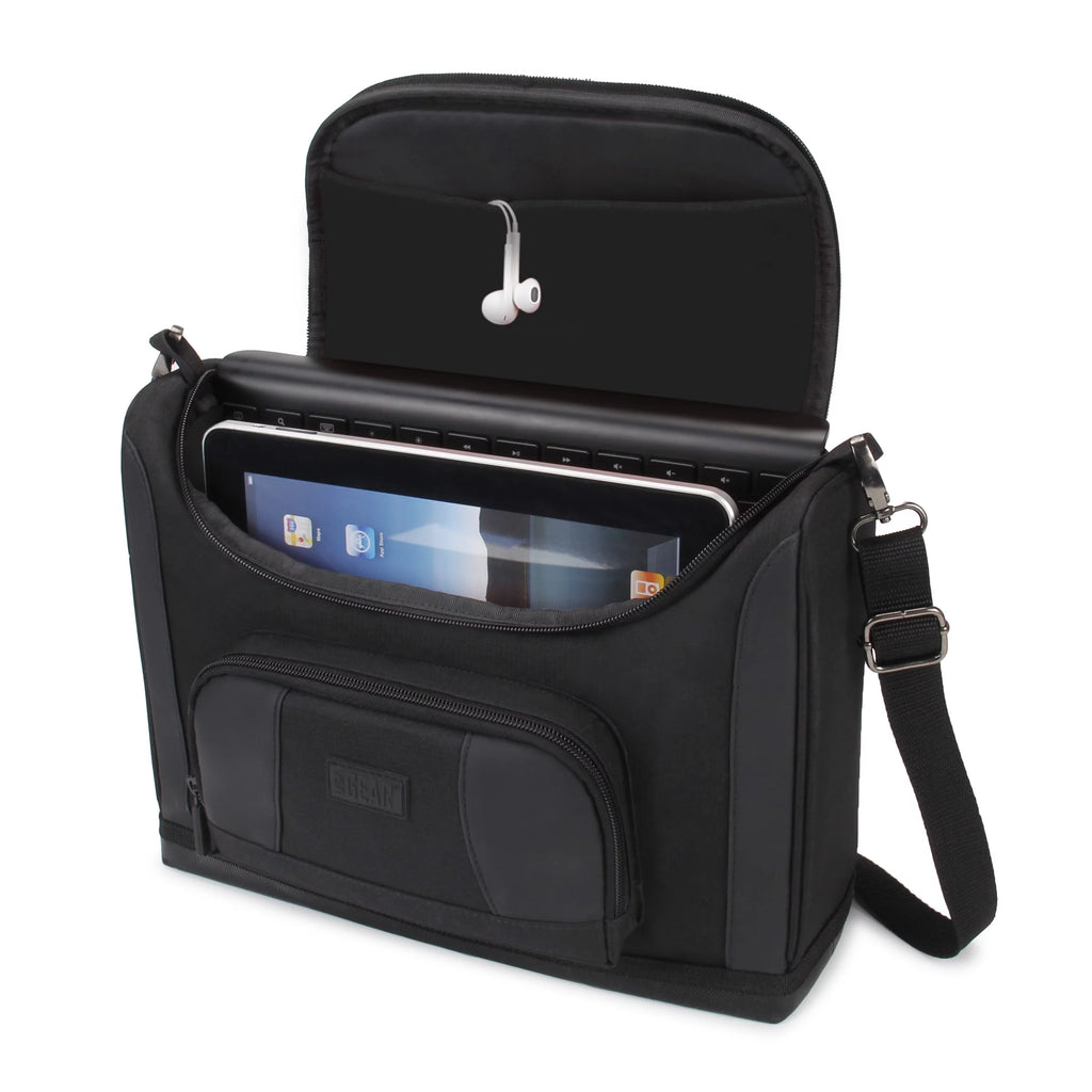 Compact Messenger Bag for 11 Inch iPad Pro and 10.9 Inch iPad Air (Black) V9423