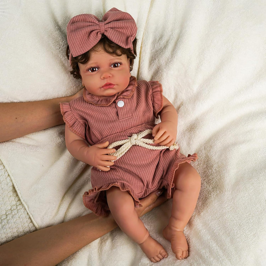 20 Inch Realistic Reborn Baby Doll with Feeding Kit N805