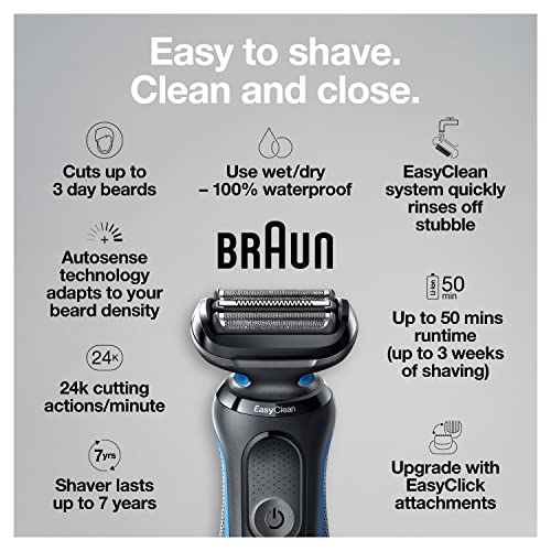 Blue Electric Foil Shaver H381773