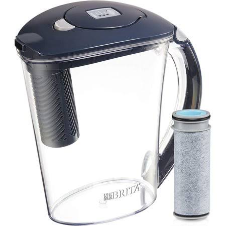 Large 10 Cup Carbon Water Filter Pitcher B8729