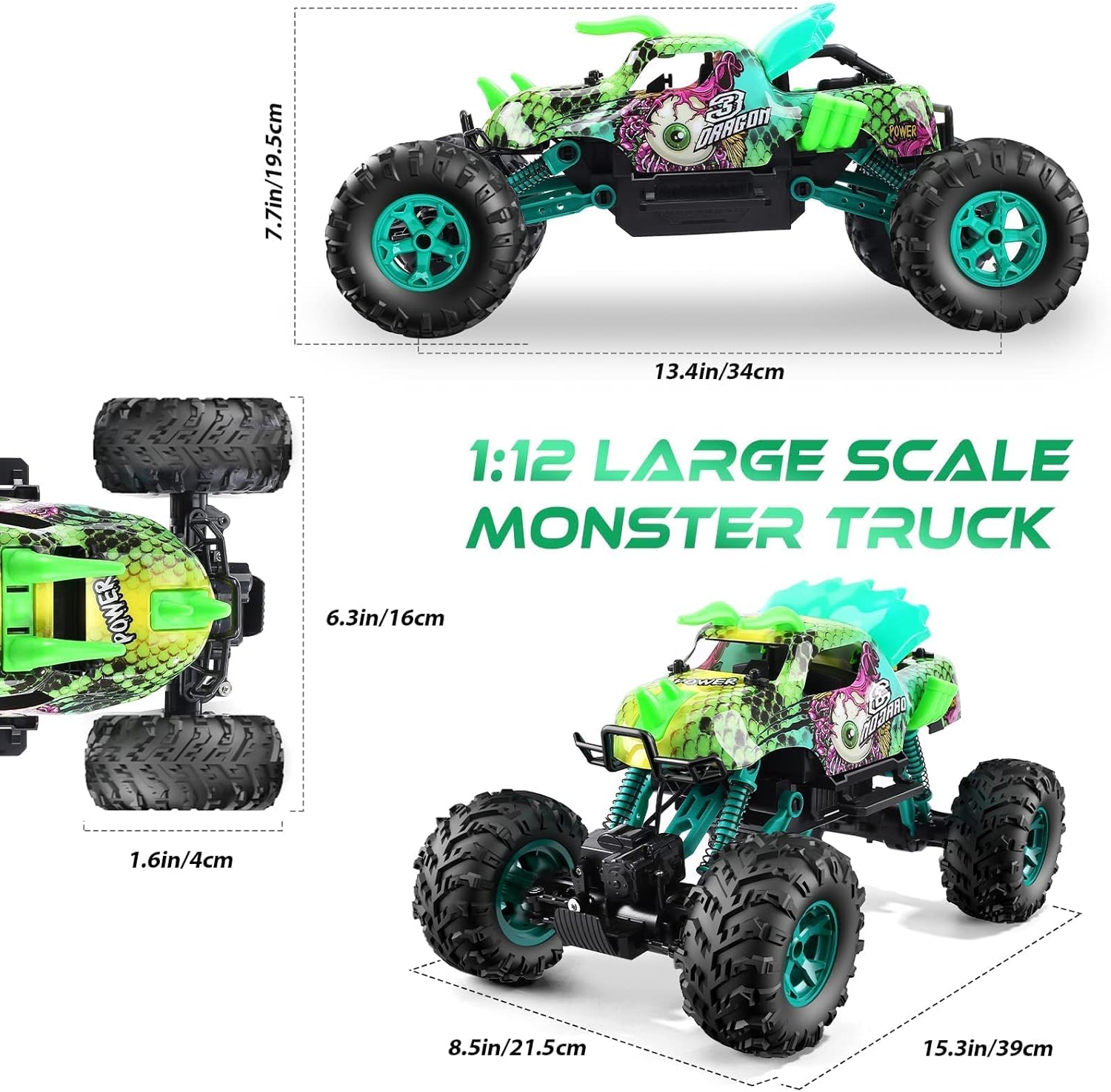 1:12 4WD Off Road RC Truck E21588