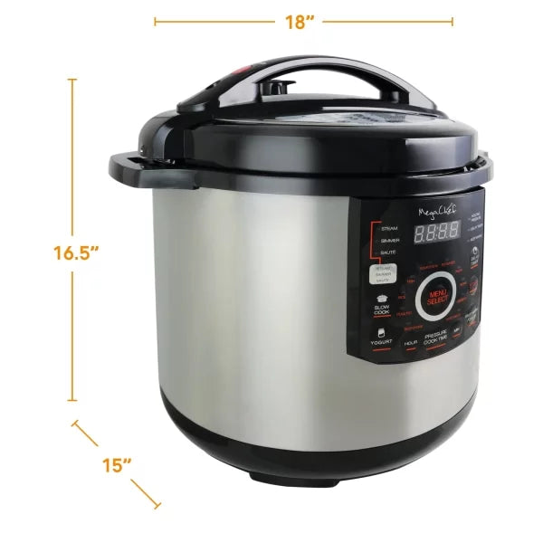 12-Quart Digital Pressure Cooker D98611