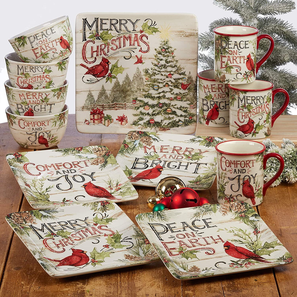 16pc Multicolor Dinnerware S832542