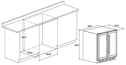 Wine Cooler Refrigerator U205