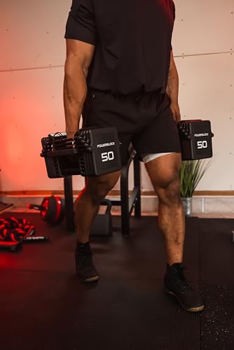 Adjustable Dumbbell, Single Unit 5-100 lb Steel T84458