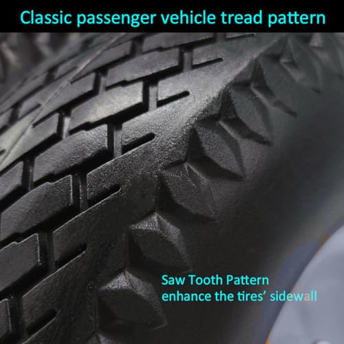 4.10/3.50-4" Flat Free Utility Tire on Wheel with 3.5" Centered Hub F287295