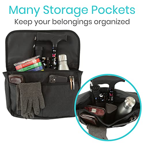 Wheelchair Carry Bag Arm Rest Pouch Side Storage Organizer L225899