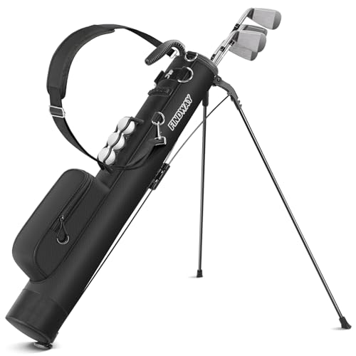 Small Lightweight Golf Stand Bag with Ball Holder and Pockets D571