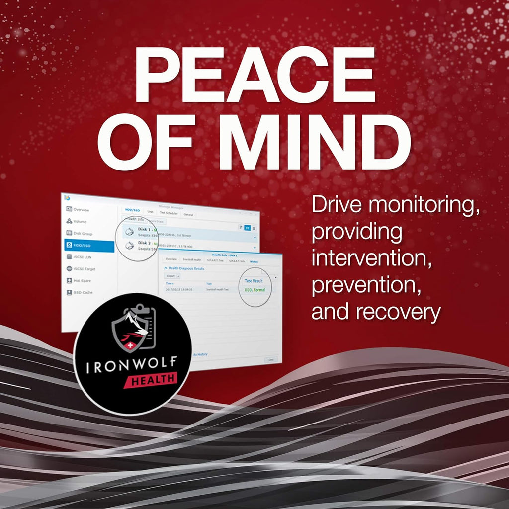 6TB NAS Internal Hard Drive HDD 3.5 Inch SATA 7200 RPM 256MB Cache I79729