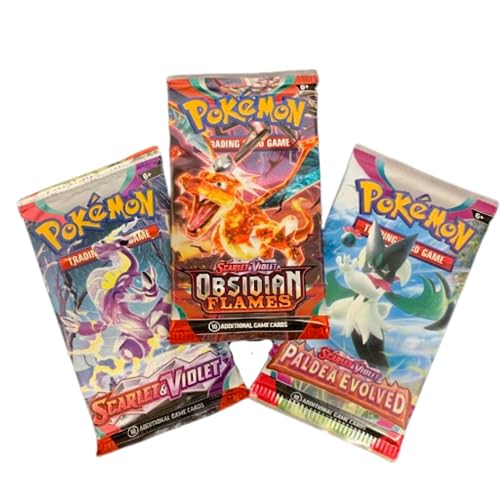 Random Sealed 3 Booster Pack Lot I77901