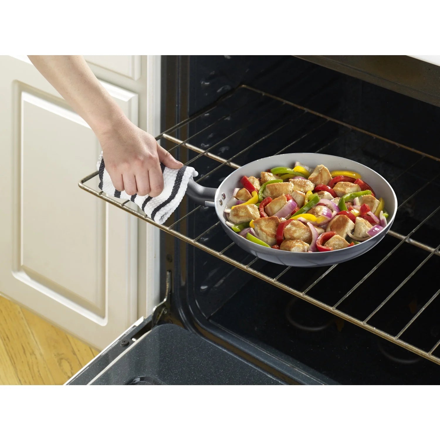 12 inch Black Ceramic Fry Pan L9025