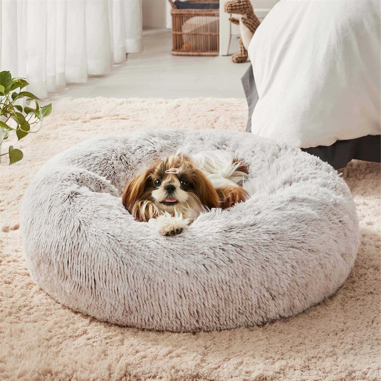 Faux Fur Dog Bed C423963