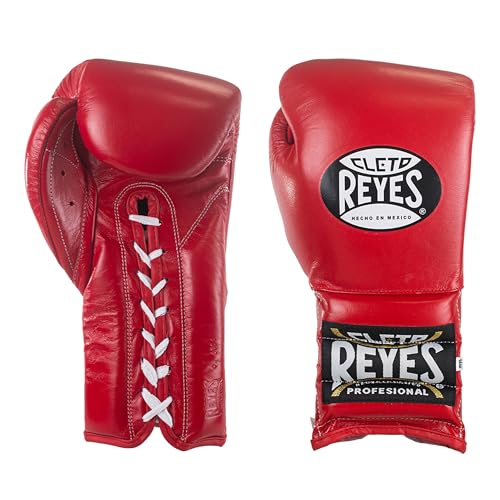 Traditional Professional Boxing Gloves with Laces J760