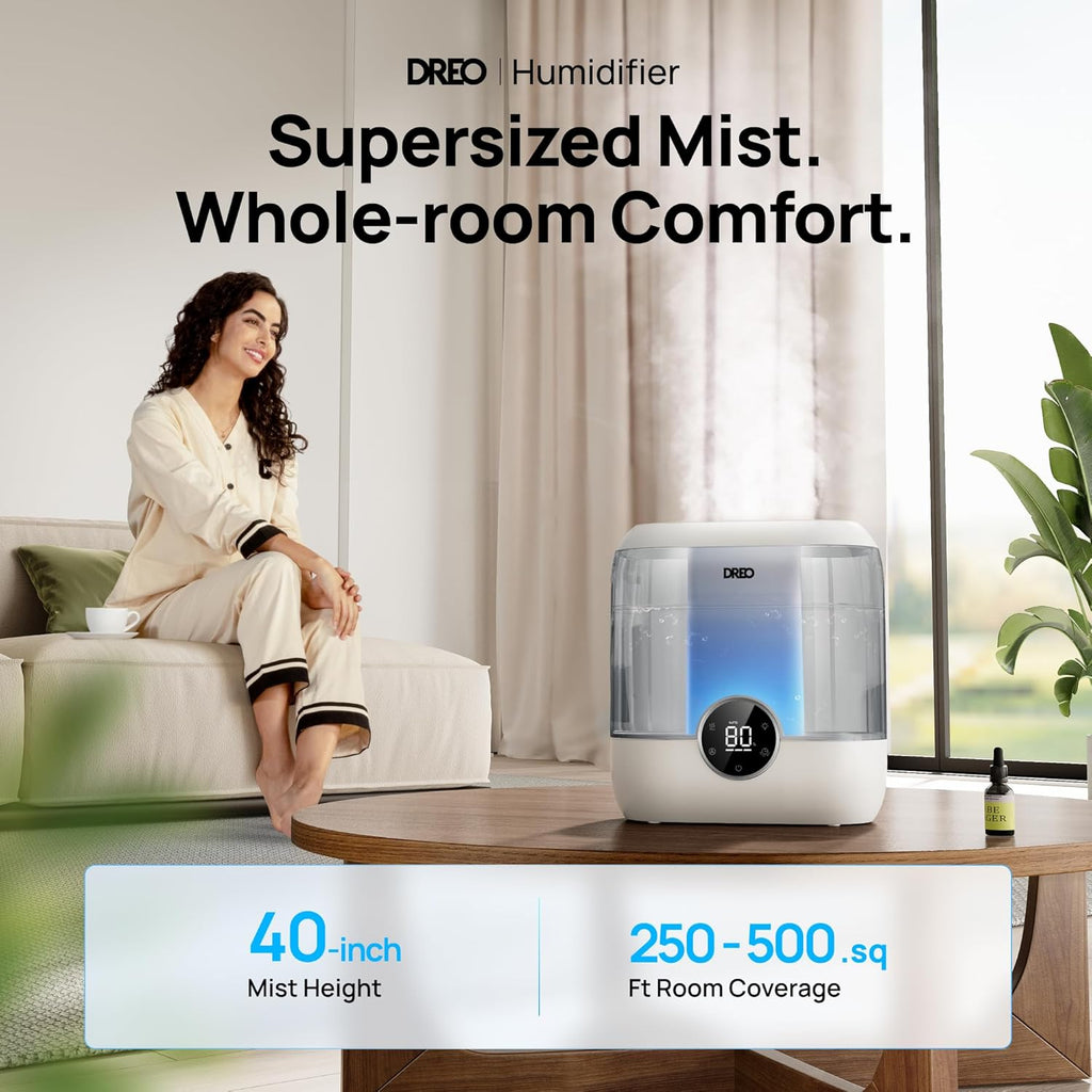 6L Smart Ultrasonic Humidifier, Gray Y336638