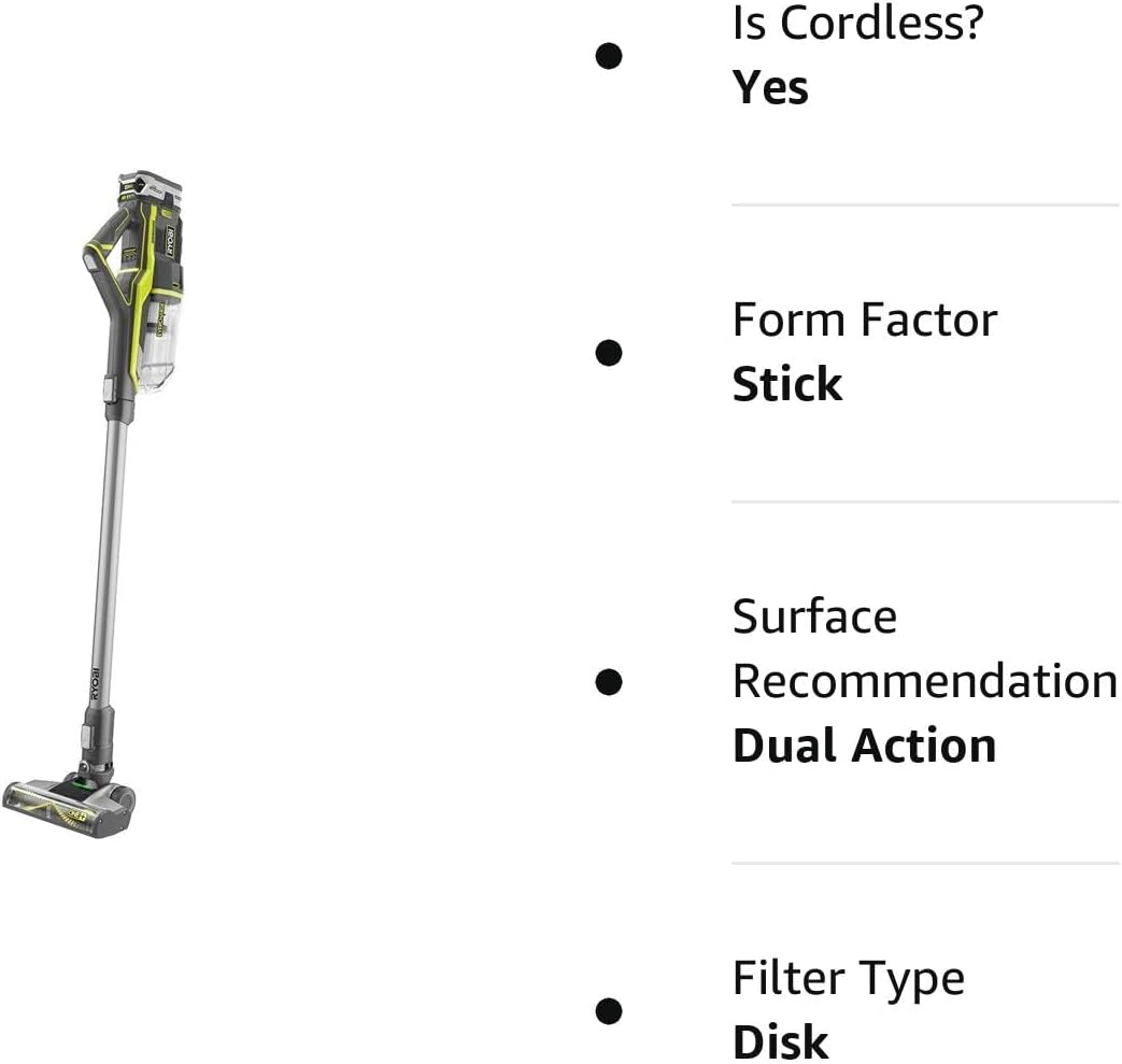 18-Volt Stick Vacuum Cleaner H17418