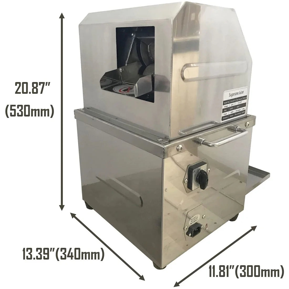 Electric Desktop Sugar Cane Juicer Press Machine Extractor A894045