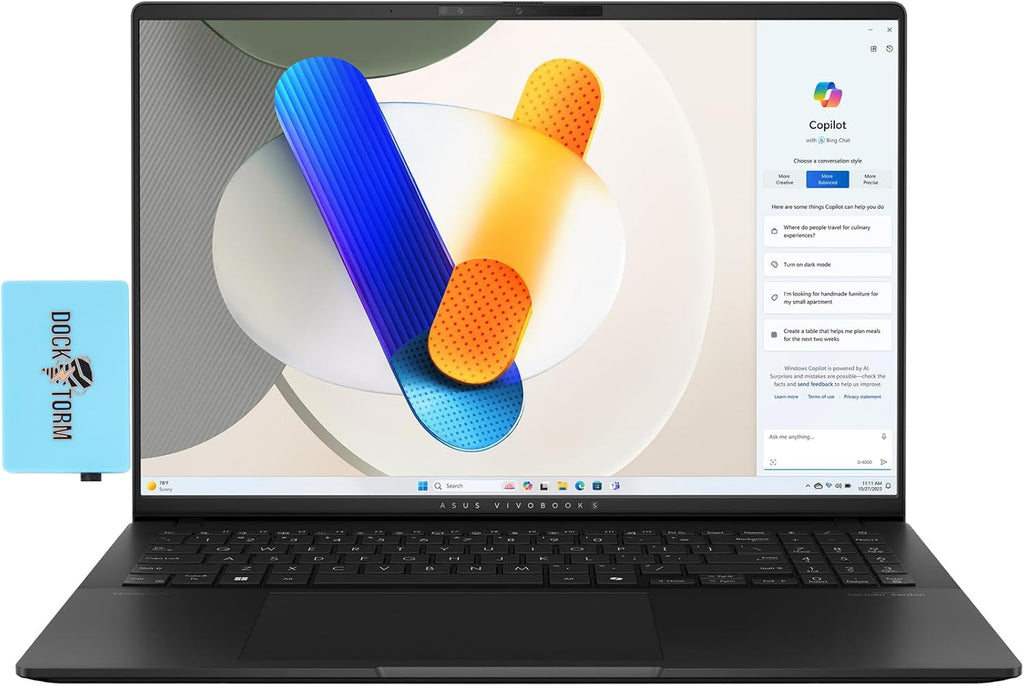 16.0" 3.2K OLED Laptop (Intel Ultra 9, 16GB RAM, 1TB SSD, Intel Arc, RGB Backlit KB, Thunderbolt 4, WiFi 6E, Win 10 Pro) S397